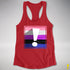 Genderfluid Pride Flag Exclamation Point Racerback Tank